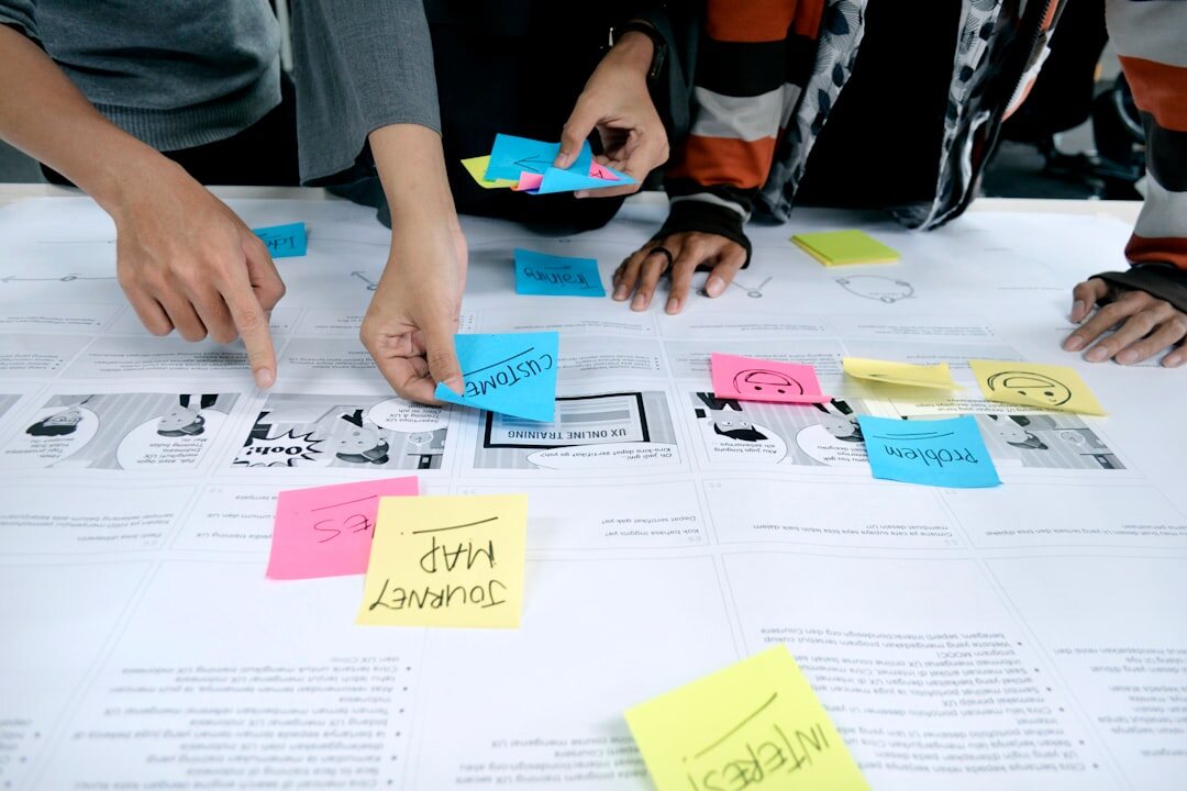 writer brainstorming ideas